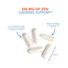 Allergy Research Group 200mg of Zen Supplement - GABA, L-Theanine, Calmness Support, Day or Night, Hypoallergenic, Vegetarian Capsules - 120 Count