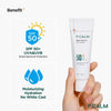 P.CALM Water Barrier Moisturizing Sun Cream Matte-Finish No White Cast SPF 50+ PA++++ Vegan Calming Moisture Daily Sunscreen for Dry Oily Sensitive Skin Korean Skincare