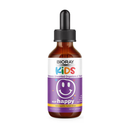 BIORAY Kids NDF Happy, Drop, Peach - 2 fl oz - 1-2 Month Supply