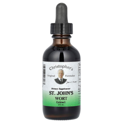 St. John's Wort Herb Glycerite Dr. Christopher 2 oz Liquid