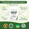 Dandelion Root Tea for Liver Cleanse (pack of 1 85g) with Milk Thistle, Burdock Root, Licorice Root, Ginger Root, Turmeric Root, and Liver Detox Support Tea Blend to Help Boost Immunity & Cleanse