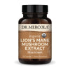 Dr. Mercola Organic Lion's Mane Mushroom Extract, 30 Servings (30 Capsules), 500 mg Per Capsule, Dietary Supplement, Supports Mental Focus & Cognitive Health, Non-GMO, Certified USDA Organic