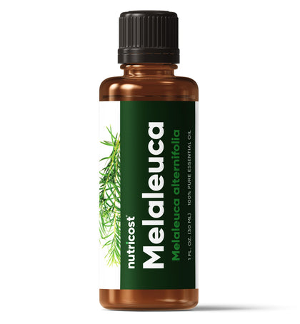 Nutricost Melaleuca (Tea Tree) Essential Oil - 100% Pure Melaleuca Oil - 1 Fl Oz (30 ml)