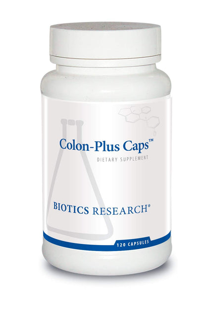 Biotics Research Colon Plus Caps Fiber Capsule, Digestive Health, Soluble, Insoluble Fiber, Laxative, Relieve Constipation, Regularity, Heart Health, Microbial Balance, Gut Flora 12 Caps