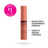 NYX PROFESSIONAL MAKEUP Butter Gloss Brown Sugar, Non-Sticky Lip Gloss - Sugar High (Peachy Light Nude)