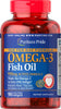 Puritan's Pride One Per Day Omega-3 Fish Oil 1360 Mg (950 Mg Active Omega-3)-90 Softgels, 90 Count