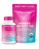 Pink Stork Fertility Bundle - Conception Tea and Supplements for Women, Prenatal Vitamins with Ashwagandha, Inositol, Vitex and Folate to Help Support Hormone Balance for Women, 2 Pack