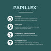 Food Supplement Tablets by Papillex - All Natural Immune Support and Defense - Best Immune System Response - Organic 60 Capsules Bottle (Single Bottle)