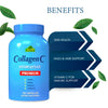 CollagenC - Premium Collagen peptides Hydrolysate formula with Vitamin C - Nutritional Supplement with Vitamin C - Skin, Nails & Hair Rejuvenation, Supports Bone, Muscle Health - 120 Capsules