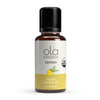 Ola Botanicals Organic Lemon Essential Oil (1 Fl. Oz.), Cleansing and Soothing, Certified USDA Organic, Dr. Mercola