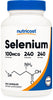 Nutricost Selenium Supplement 100mcg, 240 Capsules, Vegetarian, Gluten Free & Non-GMO