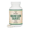 Magnesium Taurate Supplement for Cardiovascular Health to Boost Magnesium Levels (1,500mg per Serving, 210 Vegan Capsules) Non-GMO, Gluten Free, by Double Wood Supplements