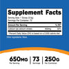 Nutricost Calcium Citrate Powder (250 Grams) Unflavored