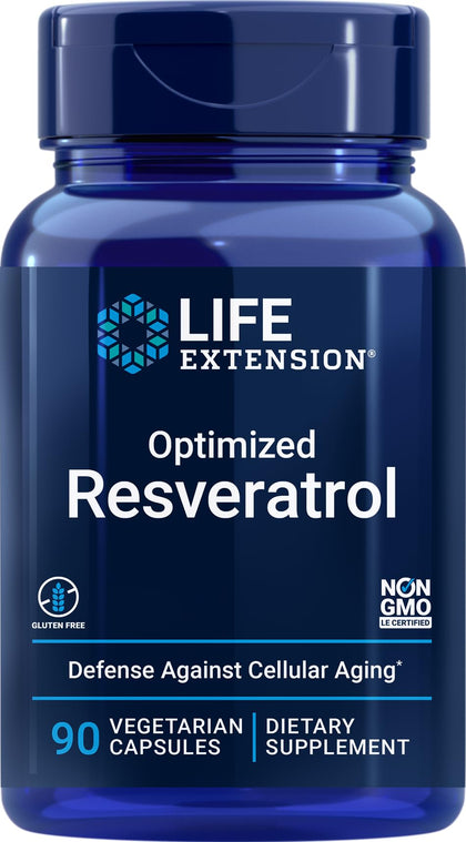 Life Extension Optimized Resveratrol, 90 Vegetarian Capsules