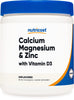 Nutricost Calcium Magnesium Zinc with Vitamin D3 Powder, 30 Servings (Unflavored) - Calcium (1000 MG) Magnesium (420 MG) Zinc (16.5 MG) Vitamin D3 (30 MCG) - Gluten Free, Non-GMO