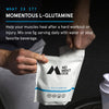 Momentous L-Glutamine Powder, 60 Servings