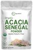 Micro Ingredients Organic Acacia Senegal Powder, 2 Pounds (32 Ounce), Instant Soluble Fiber Powder, Plant-Based Prebiotic Superfood for Gut Health, Non-GMO, No Gluten, Vegan