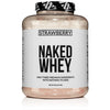 Strawberry Whey Protein - All Natural Grass Fed Whey Protein Powder + Dried Strawberries + Coconut Sugar- 5lb Bulk, GMO-Free, Soy Free, Gluten Free. Aid Muscle Growth & Recovery - 61 Servings