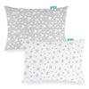 Biloban Organic Cotton Youth Pillowcase 2 Pack, (Pillowcase Only) Kids Pillowcase for Sleeping Fit Pillow Sized 16