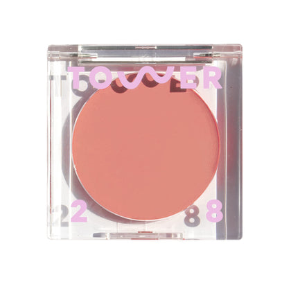 Tower 28 BeachPlease Luminous Tinted Balm, MAGIC HOUR | Multi-Purpose Cheek and Lip Cream Blush in Rosy Nude | Dewy Finish | Green Tea and Aloe Vera Extract