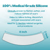 NewGel+ Advanced Silicone Professional Scar Treatment Strip for Abdomen, C-Section, Injury, Keloids, Burns, REUSABLE, 2