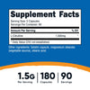 Nutricost L-Citrulline 1500mg, 180 Capsules - 750mg Per Capsule, Gluten Free, Non-GMO, Packaging May Vary