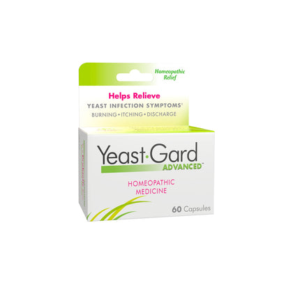 YeastGard Advanced Homeopathic Remedy Capsules - 60 count Bottle