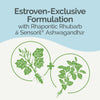 Estroven Complete + Ashwagandha Multi-Symptom Menopause Supplement for Women - 60 Ct. - Clinically Proven Ingredients Provide Menopause Relief & Night Sweats + Hot Flash Relief* - Drug-Free & Non-GMO