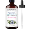 MAJESTIC PURE Rosemary Essential Oil | Premium Grade, 100% Natural and Pure Rosemary Oil for Hair Growth, Skin, Face, Aromatherapy & Essential Oils for Diffuser | 4 fl oz