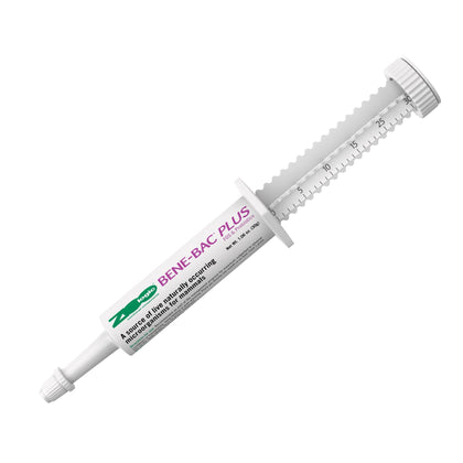 Pet-Ag Zoologic Bene-Bac Plus Mammal Gel - 30 gm Syringe - FOS & Probiotics for Dogs, Cats, Exotic & Wildlife Mammals