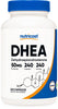 Nutricost DHEA 50mg, 240 Capsules - Gluten Free, Soy Free, Non-GMO, Supplement