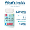 Bariatric Choice My Bariatric All-in-One Multivitamin Chewable with 300 mg of Calcium, Berry (120ct)