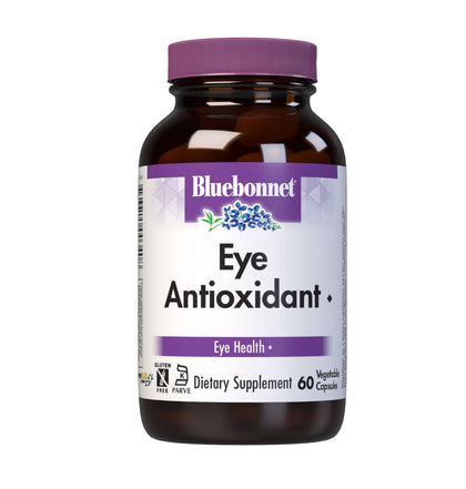 BlueBonnet Eye Antioxidant with Zeaxanthin Formula Vegetarian Capsules, 60 Count