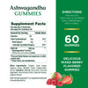 Nature's Bounty Ashwagandha Gummies, 300mg KSM-66 Ashwagandha Extract, Mixed Berry, 60 Gummies