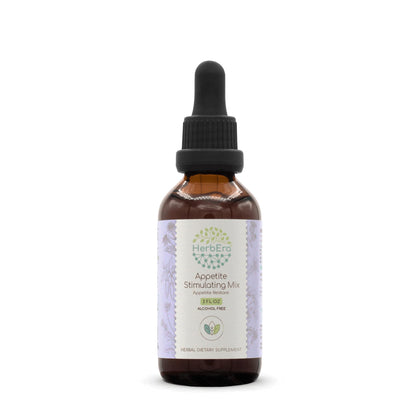 Appetite Stimulating Mix B60 Alcohol-Free Extract Tincture,Concentrated Liquid Drops Natural Burdock Root, Centaury, Fennel Seed, Cayenne Pepper, Dandelion, Blessed Thistle, Appetite Restore 2 Fl Oz