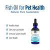 Nordic Naturals Omega-3 Pet, Unflavored - 2 oz - 304 mg Omega-3 Per One mL - Fish Oil for Small Dogs & Cats with EPA & DHA - Promotes Heart, Skin, Coat, Joint, & Immune Health