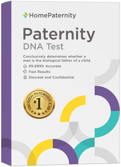 HomePaternity DNA Paternity Testing for Child and Father, Over 99.99% Confidence, All Fees Included, Fast Paternity Results (Used - Like New)