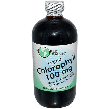 World Organics Organic Chlorophyll Liquid