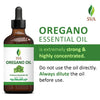 SVA Oregano Essential Oil 4 oz (118 ml) | Very Strong | Premium Essential Oil With Dropper For Diffuser, Dental care, DIY products & Massage