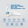 vetro power shoe protector spray 3.38 fl oz (100ml) invisible water stain protection for all types of shoes suede, nubuck, sheepskin, fabric (2-pack)