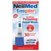 NeilMed Sinugator Cordless Pulsating Nasal Wash Kit with One Irrigator, 30 Premixed Packets and 3 AA Batteries(Pack of 1)