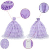 E-TING 2 pcs Beautiful Bride Clothing Party Ball Dresses for Girl Dolls