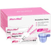 MomMed Ovulation Test Strips, 50 LH Ovulation Predictor Kit with 50 Collection Cups, Accurately Track Ovulation Test, High Sensitivity Result for Women Home Testing