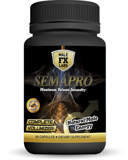 Semapro - Extreme Semen Volumizer and Male Energy Formula - All Natural Endurance, Stamina & Health