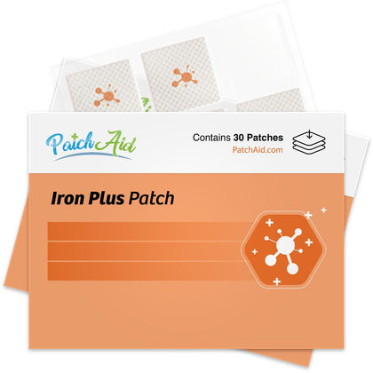 Iron Plus Topical Patch by PatchAid 30-Day Supply