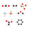 RELIANCER Molecular Model Kit,444PCS Organic Molecular Chemistry Set w/C60,Atoms,Bonds,Molecular Structures Building Kit for Chemistry Learning,STEM Science Kits for Teachers,Students,Young Scientists