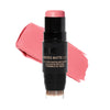 Nudestix Nudies Matte Lux Cream Blush 3-in-1 All Over Face Colour For Cheeks Eyes and Lips w/Blending Blush (Rosy Posy)