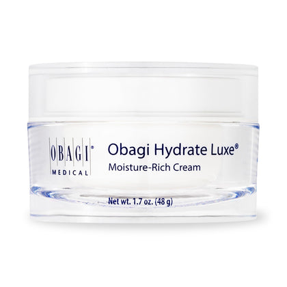 Obagi Hydrate Luxe Ultra-Rich Facial Moisturizer - Non-Comedogenic with Tara Seed Extract and Shea Butter - Intensive Night Face Cream for Dry, Sensitive or Aging Skin - 1.7 oz