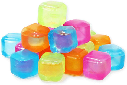 Dependable Industries Multi-Color Reusable Ice Cubes 1