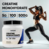 Nutricost Creatine Monohydrate Powder (2 Pack) - 5g per Serving, 100 Servings, 500g (17.9 oz) - Scoop Included